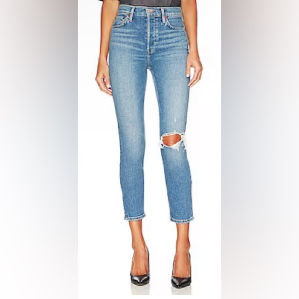 Re/Done 90s Highrise Ankle Crop - NWT - Size 32